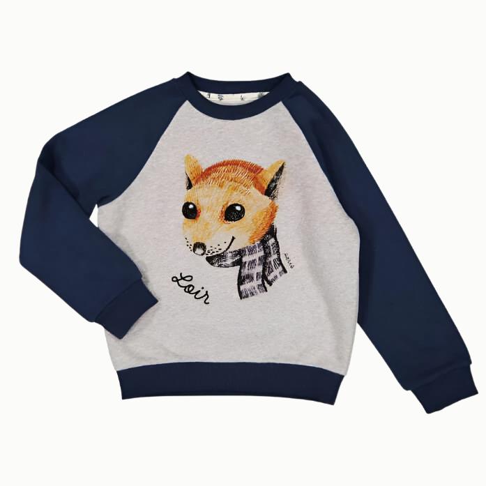 Blue Dormouse Sweater