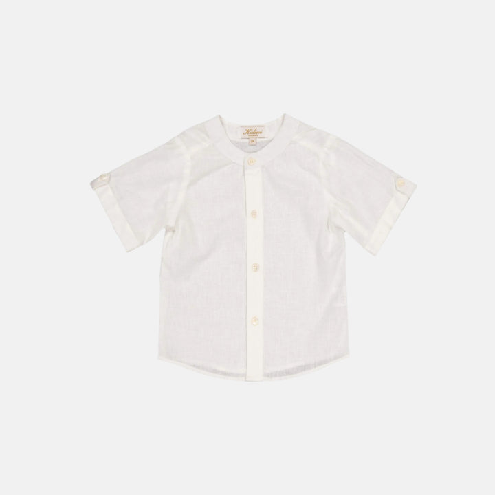 Short Sleeves Cotton Shirt