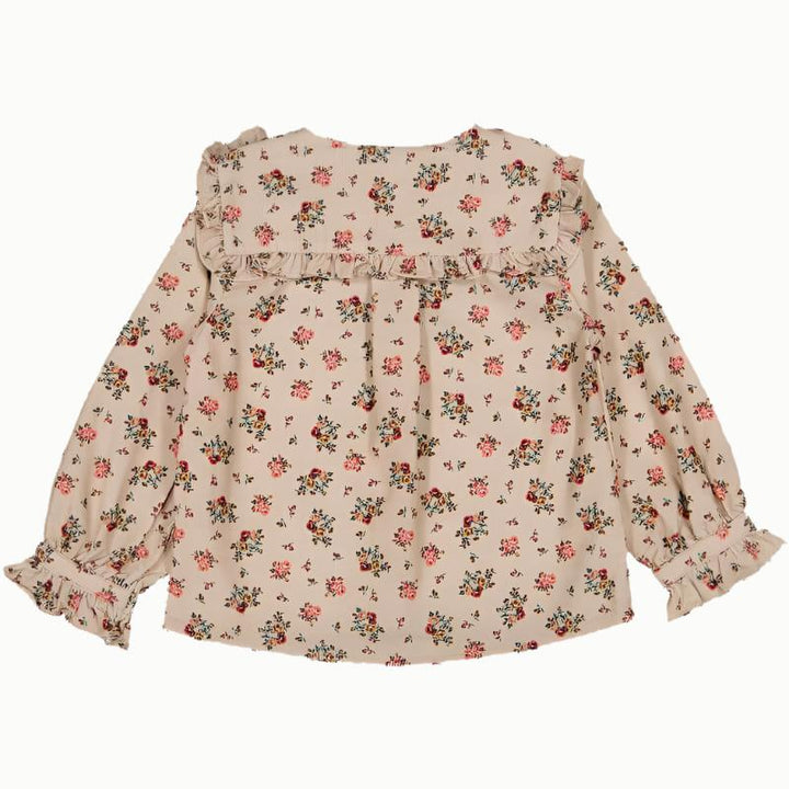 Ruffled Collar Blouse in Corduory