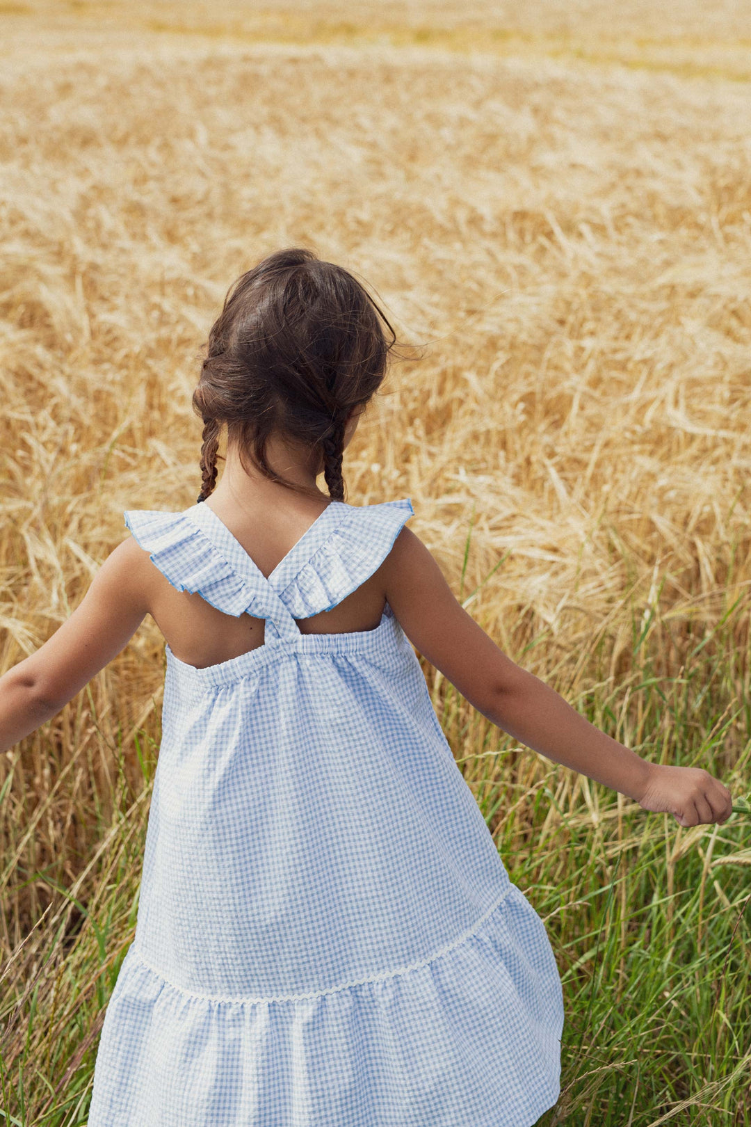 Blue Gingham Dress