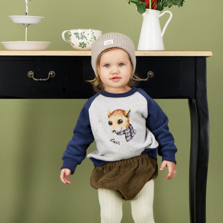 Blue Dormouse Sweater