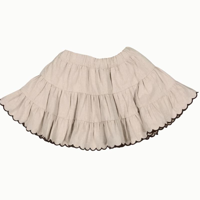 Cream Skirt