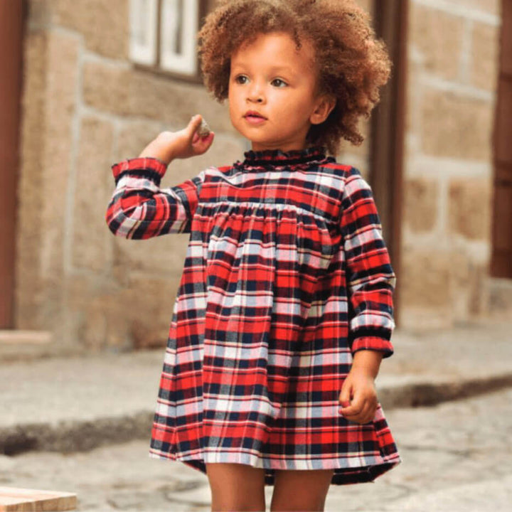 Red Tartan Dress