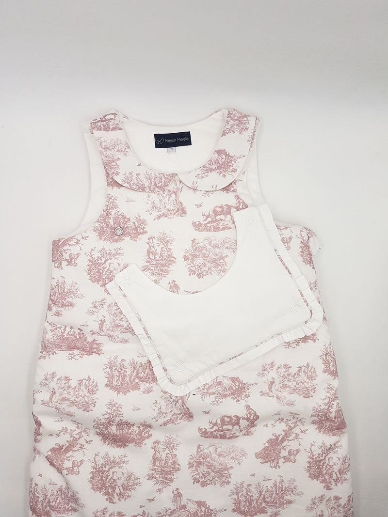 Pink Toile de Jouy Sleep Sack