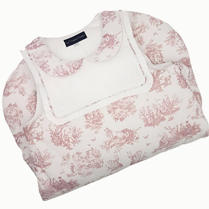 Pink Toile de Jouy Sleep Sack