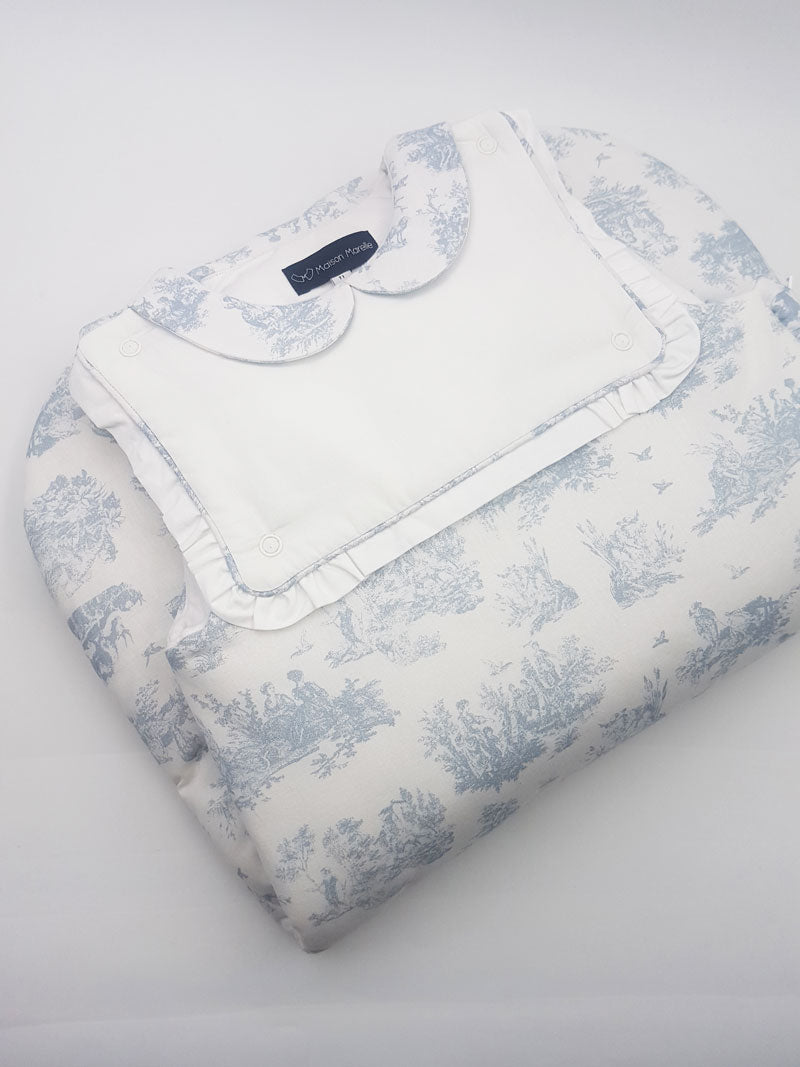 Blue Toile de Jouy Sleep Sack